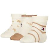 Tommy Hilfiger GÃ¥voset - Strumpor - 3-pack - Classic+ Khaki