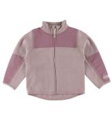 Voksi Cardigan - Fleece - Ull - SoftGrape