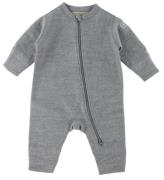 Voksi Onesie - Fleece - Ull - MelanGrey