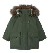 Name It Vinterjacka - NmmMaster05 Parka - Timjan