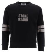 Stone Island Sweatshirt - Svart m. Reflex