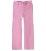 Name It Byxor - Twill - NkfPolly - Fuchsia Rosa