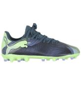 Puma Fotbollsskor - Future 7 Play MG - Grey Skies/Electro Purp