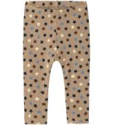 Name It Leggings - NbmRicco - Weathered Teak