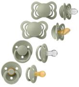 BIBS Nappar - Prova-det-samling - 4-pack - Stl. 1 - Sage