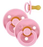 BIBS Colour Nappar - Stl. 2 - 2-pack - Rund - Baby Pink