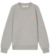 Mads Nørgaard Sweatshirt - Solo - Grey Melange