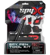 SpyX - Spy Pen Toolkit - Svart/RÃ¶d