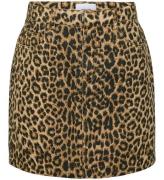 Vero Moda Girl Kjol - VmPippa - Silver Mink/Leopard