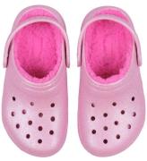 Crocs Sandaler m. Foder - Classic+ Fodrad Glitter TrÃ¤sko K - Ros