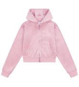 Juicy Couture Cardigan - Tonal - Velour - Rosa Nektar