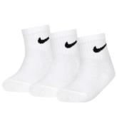 Nike Strumpor - 3-pack - Halkfritt - Vit