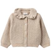 Sofie Schnoor Cardigan - Stickad - Ull - Ecru Melange