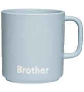 Design Letters Mugg - Favourite - Bror - Light Blue