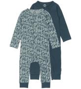 Mikk-Line Onesie - 2-pack - Orion Blue