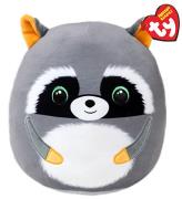 Ty Gosedjur - Squishy Beanies - 25 cm - Sneaky Racoon