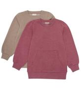 Minymo Sweatshirt - 2-pack - Apple Smör