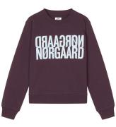 Mads NÃ¸rgaard Sweatshirt - Talinka - Plum Perfekt