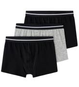 Name It Boxershorts - NkmBoxer - 3-pack - Svart/Bright White Mid