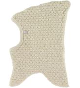 Smallstuff Balaclava - Ull - 2-lager - Offwhite/Guld