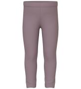 Name It Leggings - NmfDavina - Svett - Elderberry