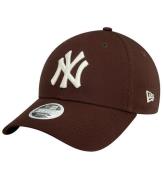 New Era Keps - 9Fyrtio - New York Yankees - Brun/Vit