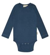 Petit Piao Body L/æ - Rib - Modal - Fänrik Blue