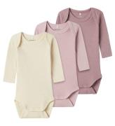 Name It Bodies L/æ - Rib - Noos - NbnBody - 3-pack - Keepsake Li