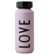 Design Letters Termosflaska - Love - 500ml - Lavendel