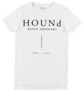 Hound T-shirt - Vit m. Logo