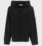 Stone Island Cardigan - Svart m. Logo