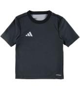 adidas Performance T-shirt - REV 24 JSY Y - VÃ¤ndbar - Svart/TMLG