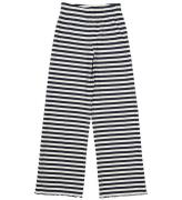 The New Byxor - Rib - TnMoore Wide - Mood Indigo Striped