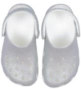 Crocs Sandaler - Classic+ Glitter K - White