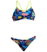 Funkita Bikini - Racerback - UV50+ - I blom