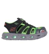 Skechers Sandaler - Thermo-Splash - Hydro-Flare - Svart/Lime