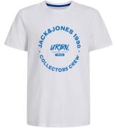 Jack & Jones T-shirt - JjSimon - White/BIG