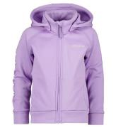 Didriksons Cardigan m. Fleece - Corin - Digital Purple