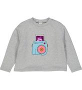 Freds World Sweatshirt - Hello Snap - GrÃ¥melerad