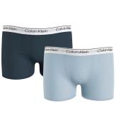 Calvin Klein Boxershorts - 2-pack - BlÃ¥klocka/Oceana