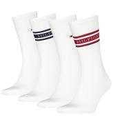 Tommy Hilfiger GÃ¥voset - Strumpor - 4-pack - Vit