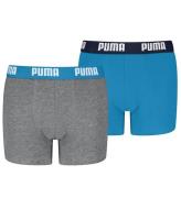 Puma Boxershorts - 2-pack - Blå/grå