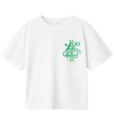 Name It T-shirt - NkfDabbo - Bright White m. Tryck