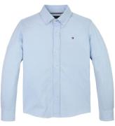 Tommy Hilfiger Skjorta - PiquÃ© - Breezy Blue