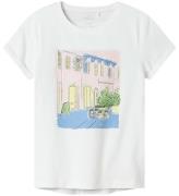 Name It T-shirt - NkfVix - Bright White/MÃ¥lning