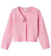 Name It Cardigan - Stickad - NmfDarine Short - Rosa Frosting