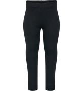 Hummel Leggings - Rib - hmlRene - Svart