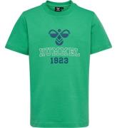 Hummel T-shirt - hmlChristmas - Ming Green