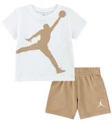 Jordan Shortsset - Shorts/T-shirt - Desert Camo/Vit