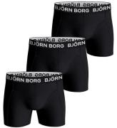 BjÃ¶rn Borg Boxershorts - 3-pack - Svart